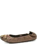 Louis Vuitton Pre-Owned 2024 Lucky ballet flats - Brown