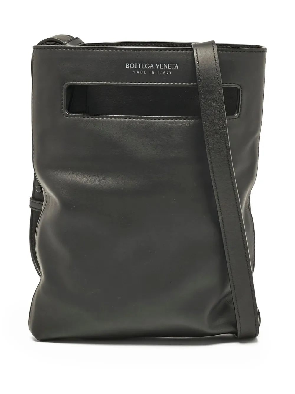 Bottega Veneta Pre-Owned leather shoulder bag | Black | Image 1