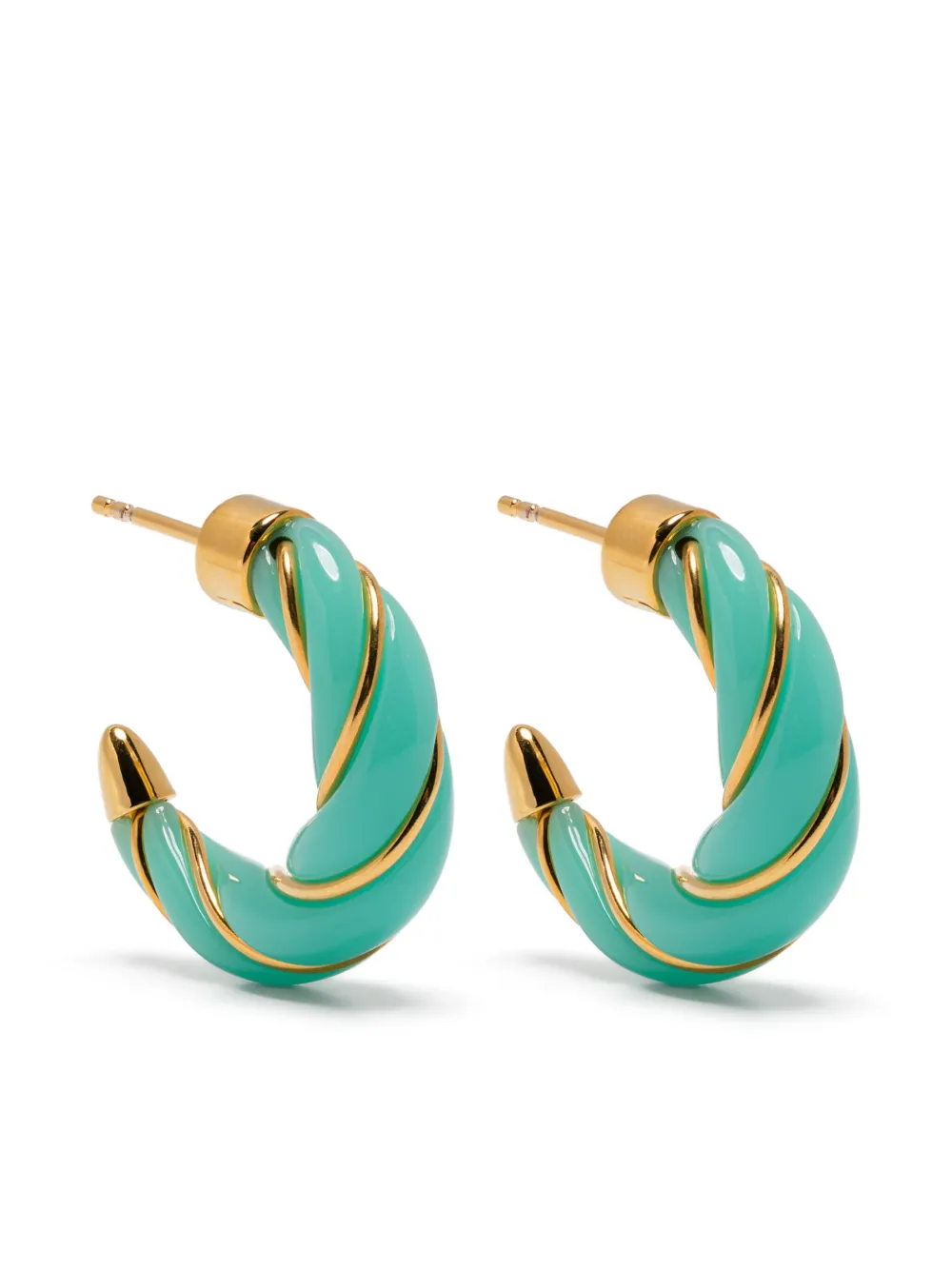 Aurelie Bidermann DIANA AQUA EARRINGS - ゴールドトーン Aurelie Bidermann DIANA AQUA EARRINGS - ゴールドトーン
