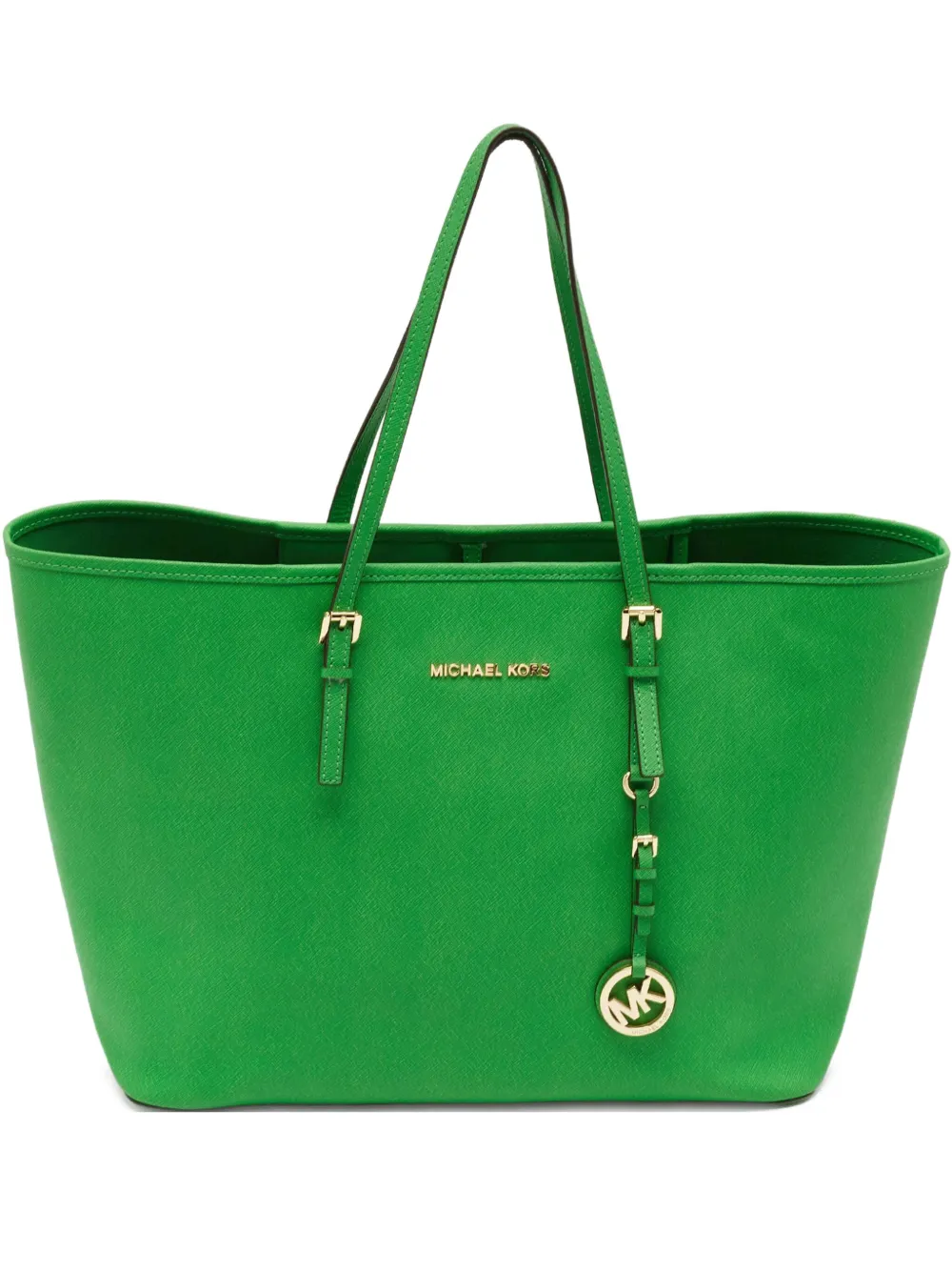 Michael Kors Vintage pre-owned Jet Set saffiano tote bag | Green | Image 1