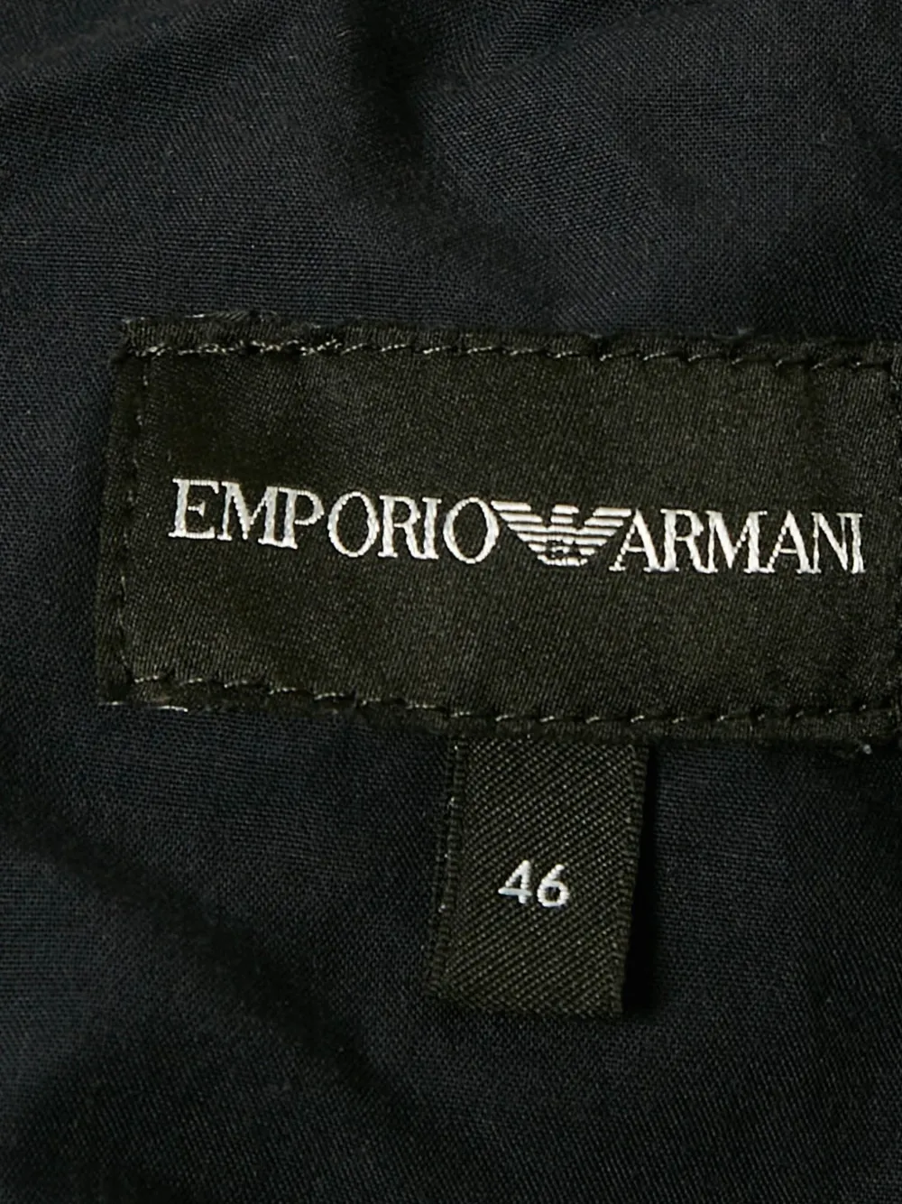 EMPORIO ARMANI Pre-owned Cotton Jeans In Blue