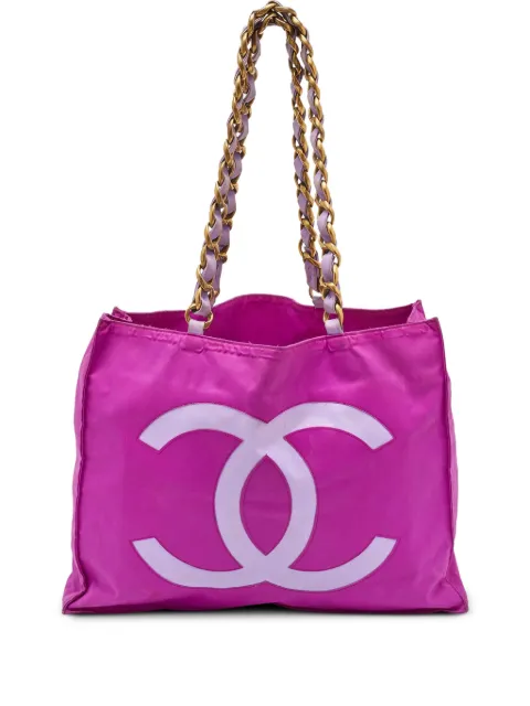 CHANEL Pre-Owned CC logo tote bag