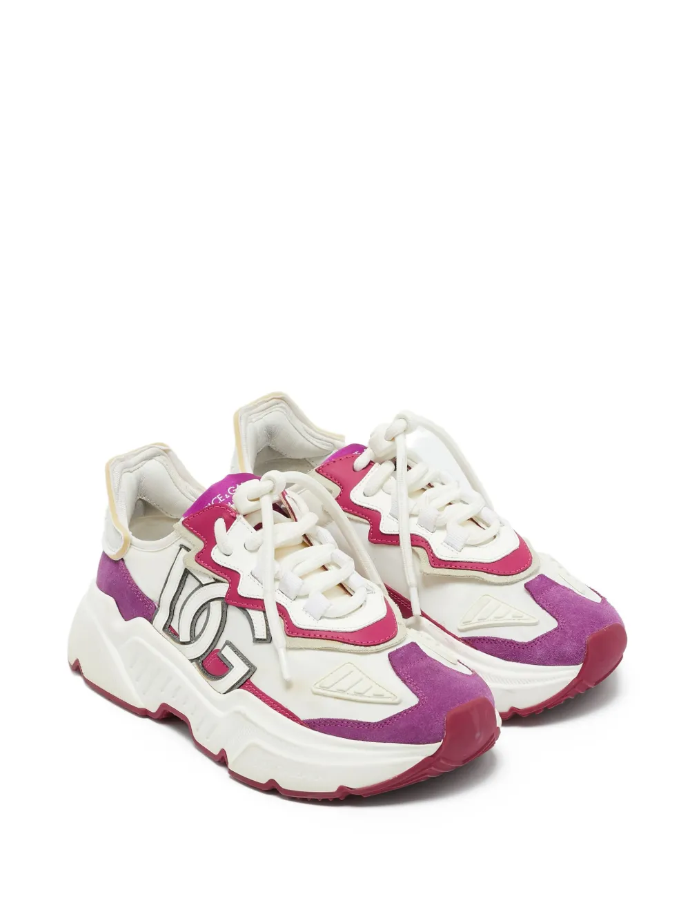 Dolce & Gabbana Pre-Owned Daymaster logo-embroidered platform sneakers | Image 2