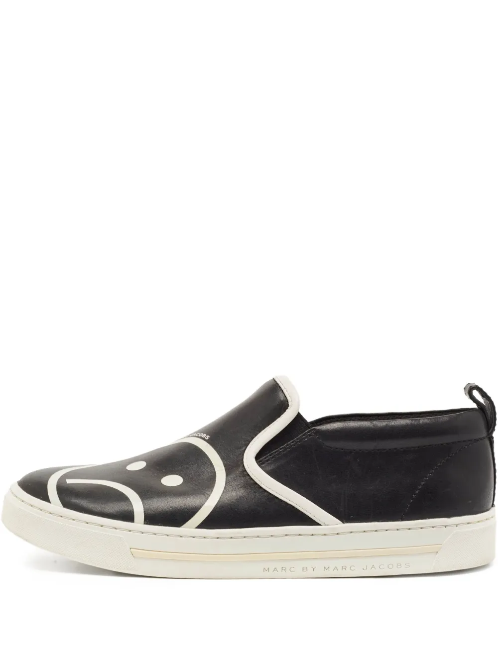 Marc Jacobs Vintage leather slip-on sneakers | Black | Image 1