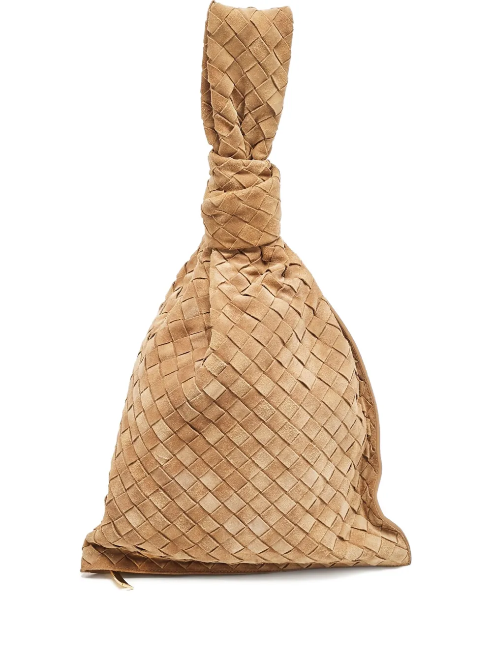 woven leather clutch bag