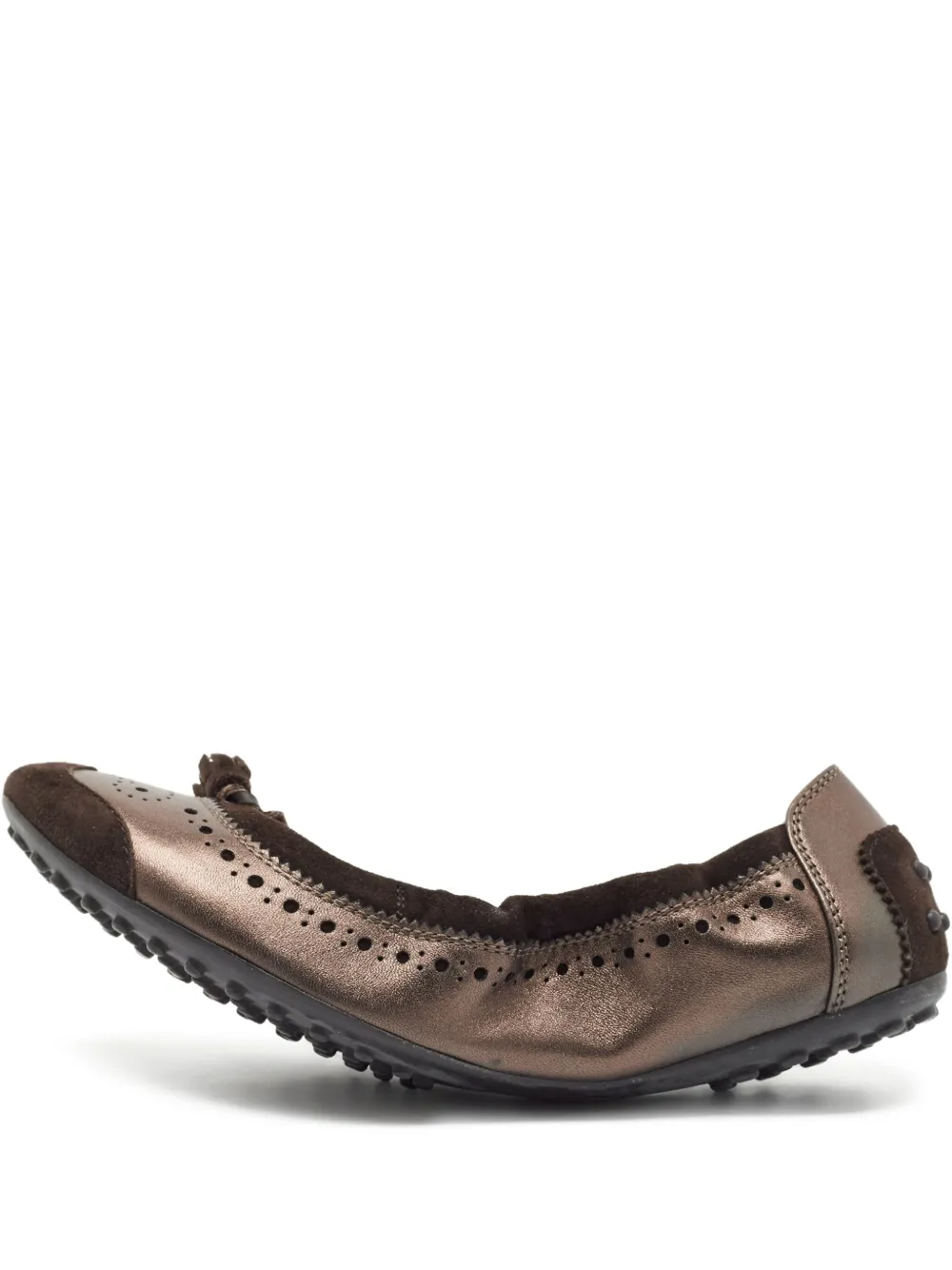 Tod's Vintage leather ballet flats | Brown | Image 1
