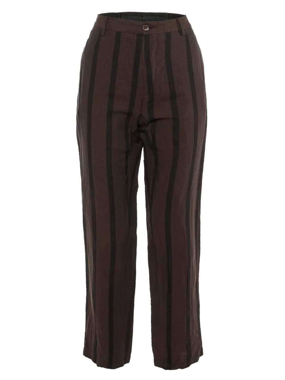 Dolce & Gabbana Pre-Owned striped trousers | Brown | Image 1