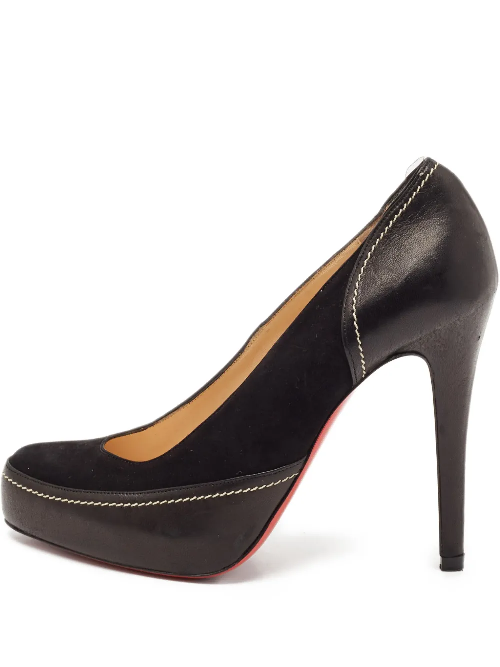 Christian Louboutin Pre-Owned zapatillas Defil con tacón de 120mm | negro | Image 1