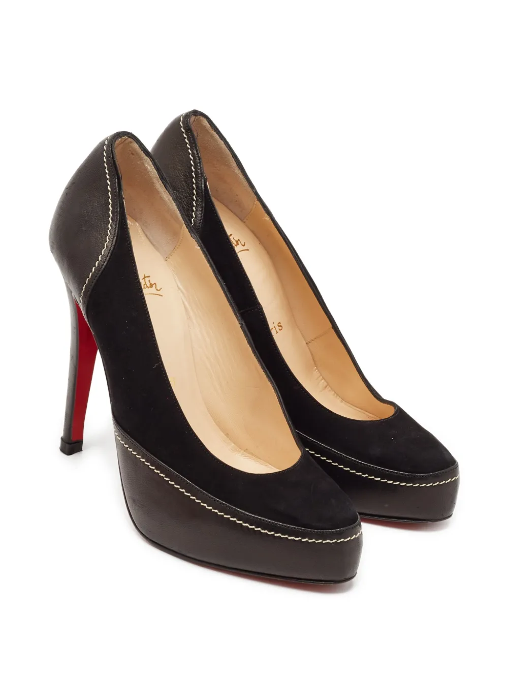 Christian Louboutin Pre-Owned zapatillas Defil con tacón de 120mm | Image 2