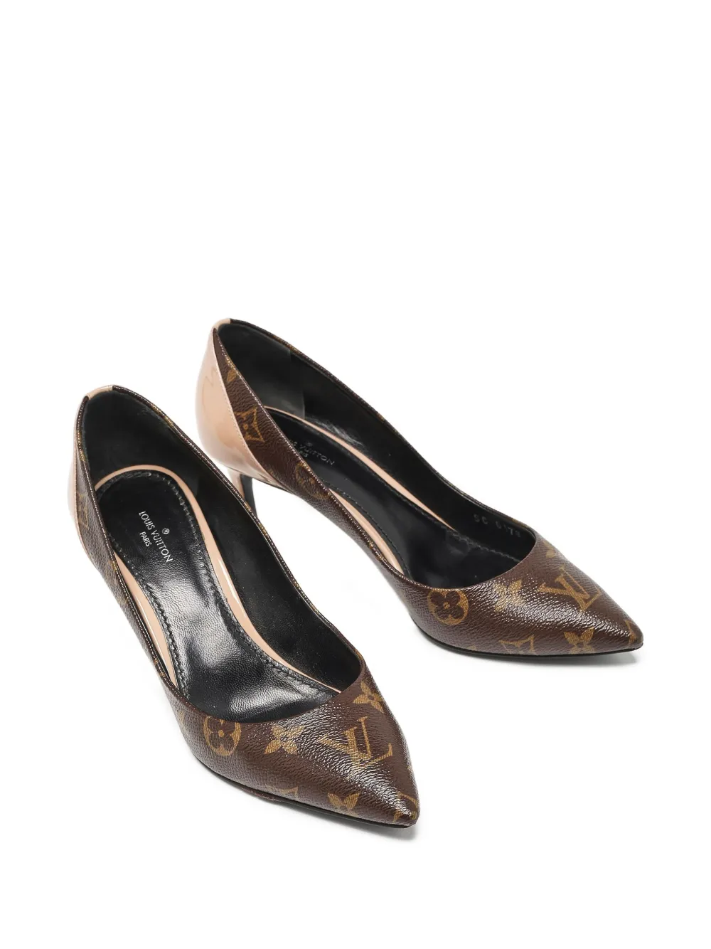 Louis Vuitton Pre-Owned 90 mm Monogram pumps - Bruin