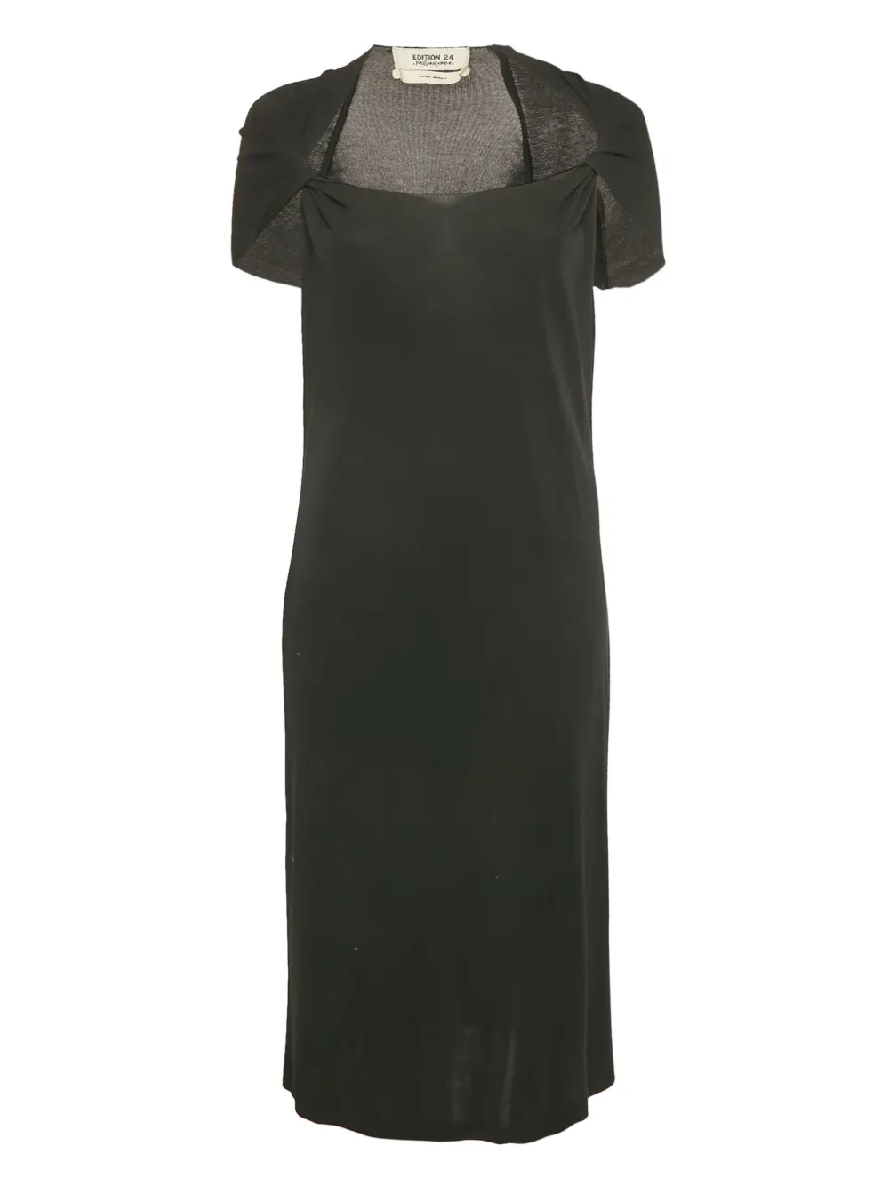 Saint Laurent Pre-Owned short-sleeve maxi dress | Black | Image 1