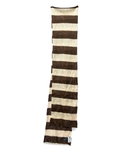 Giorgio Armani Pre-Owned striped scarf