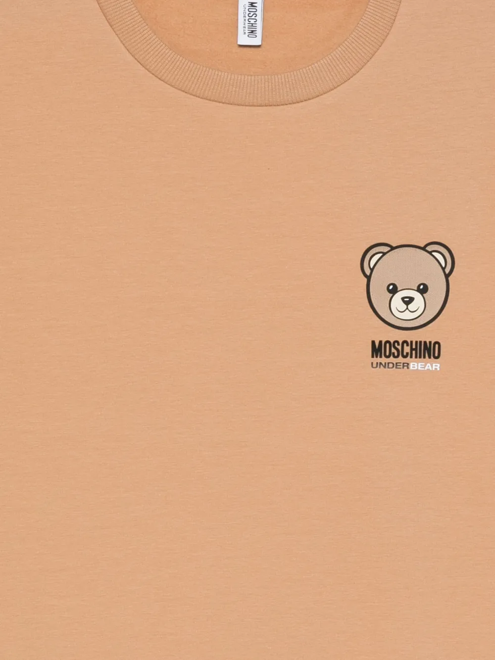 Moschino Sweater met teddybeerprint Beige