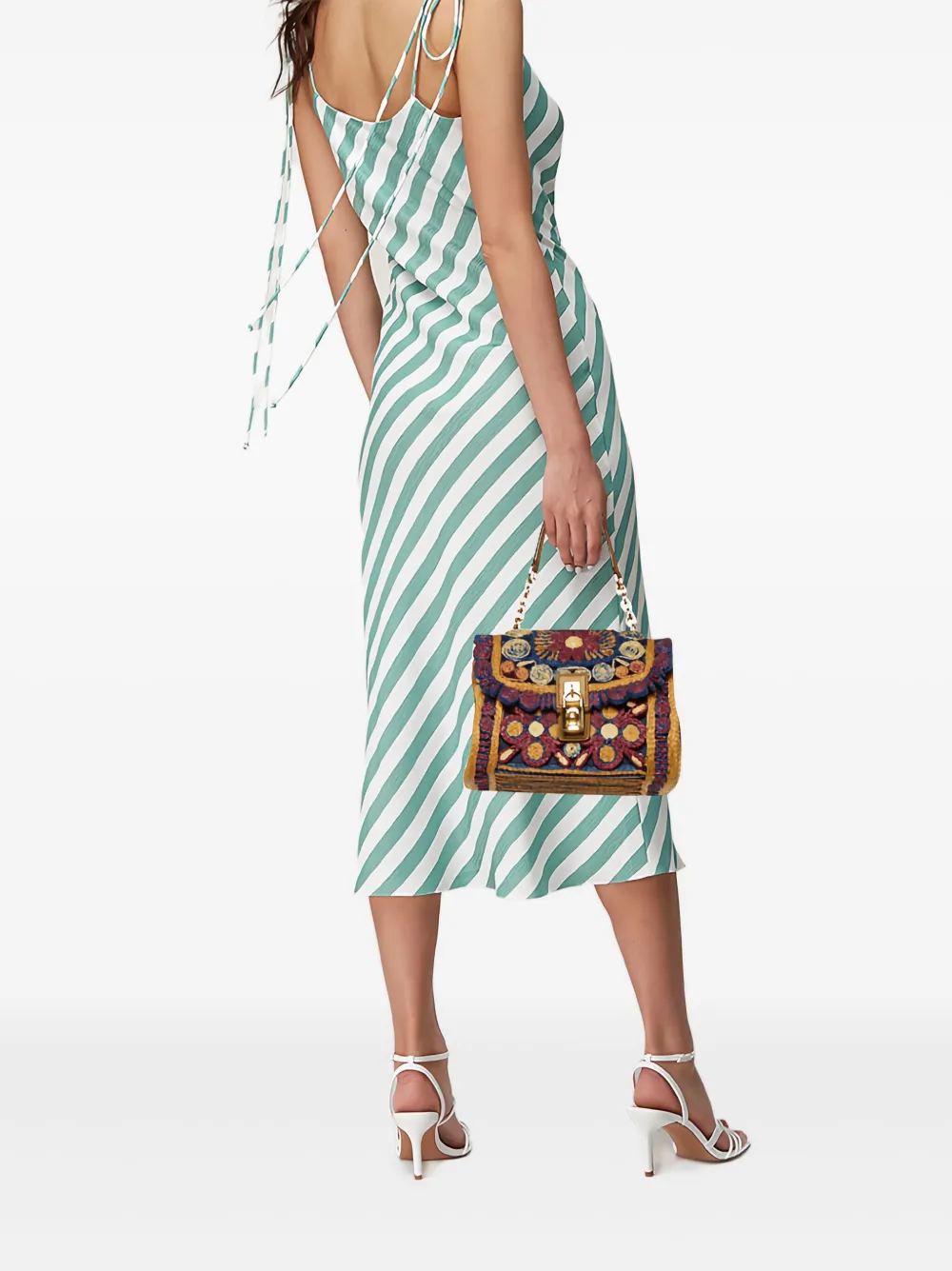 Dolce & Gabbana Pre-Owned embroidered-floral handbag | Image 2