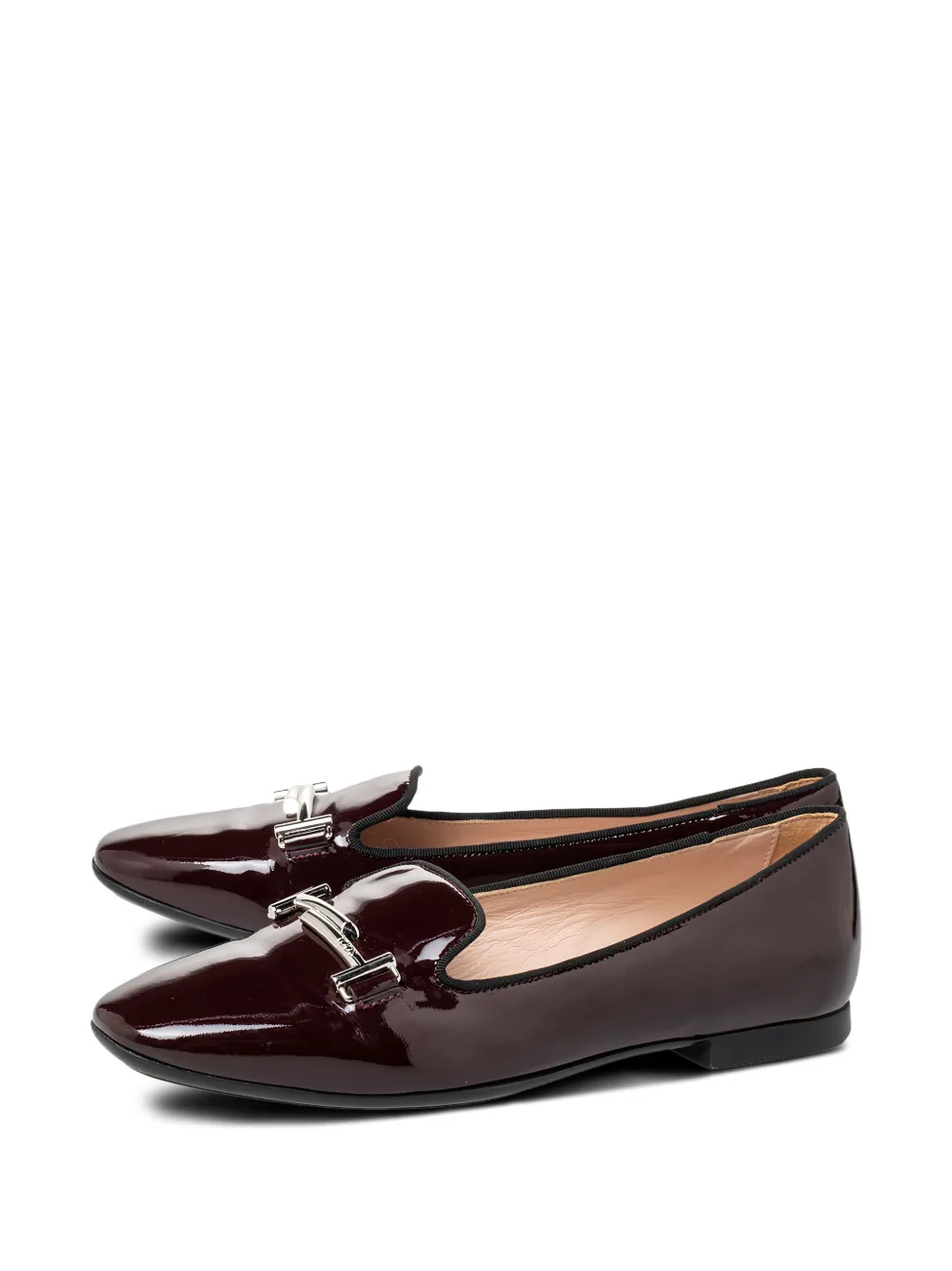 Tod's Vintage pre-owned patent-leather loafers | Image 2