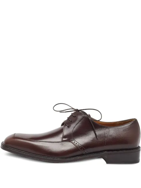 Ferragamo Pre-Owned leather Derby shoes