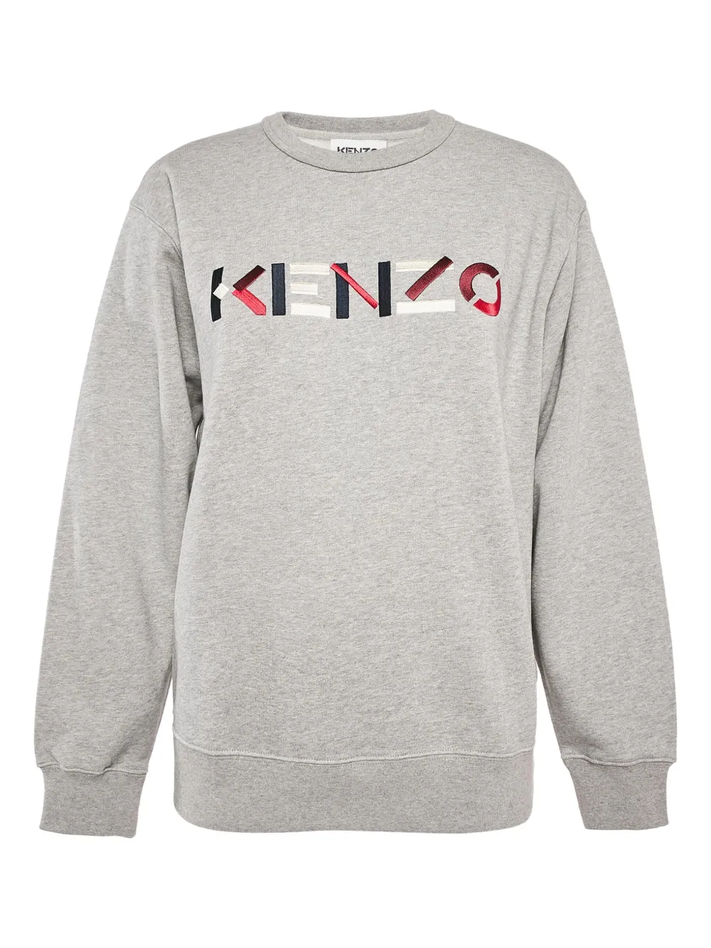 embroidered-logo cotton sweatshirt