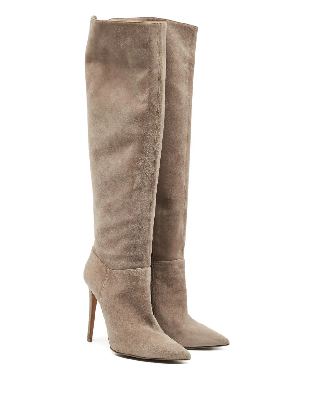 Le Silla 100mm suede pointed-toe boots | Knee-High Boots | Image 2