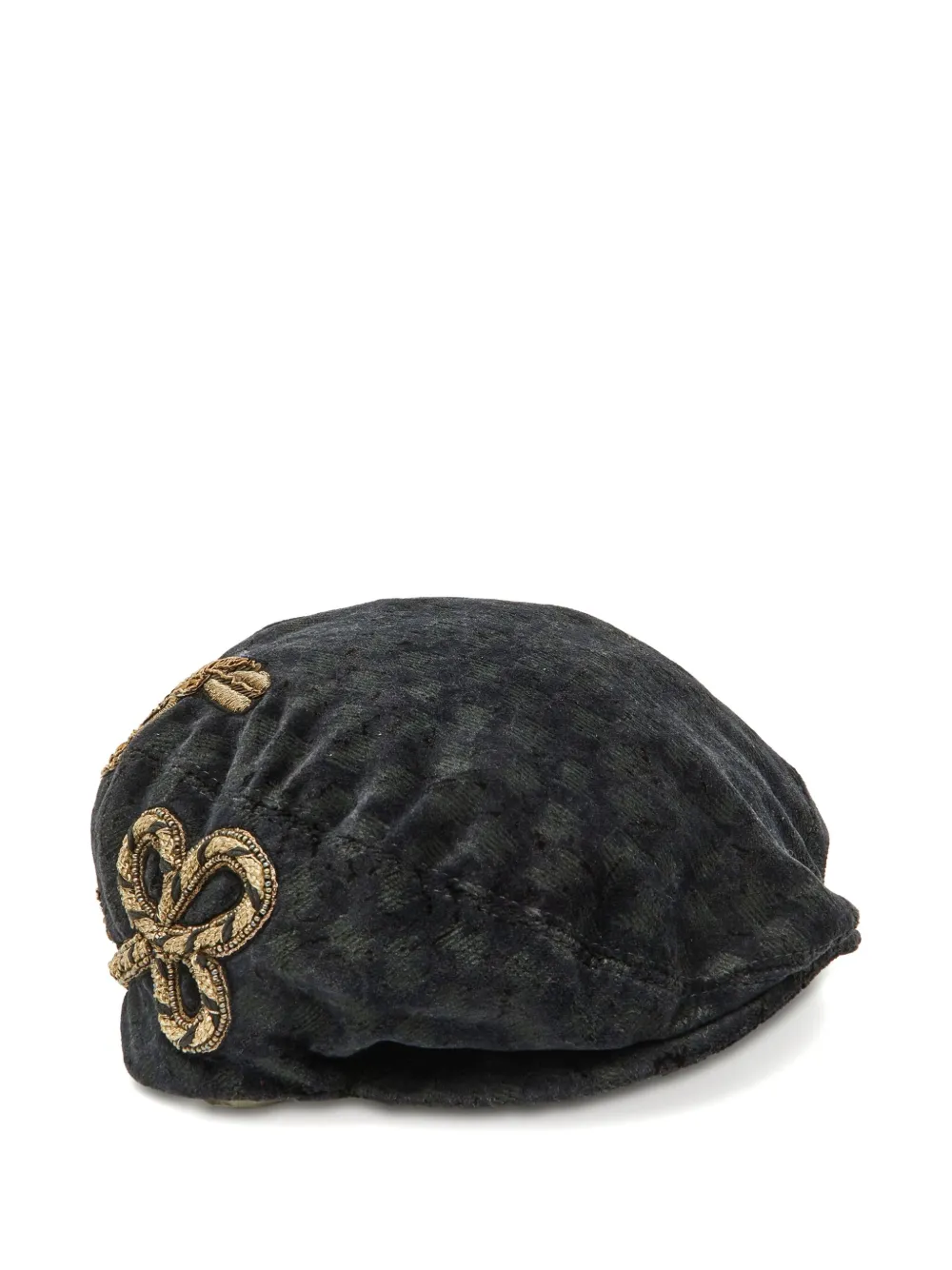 Dolce & Gabbana Pre-Owned embroidered velvet beret | Pre-Owned | Image 2