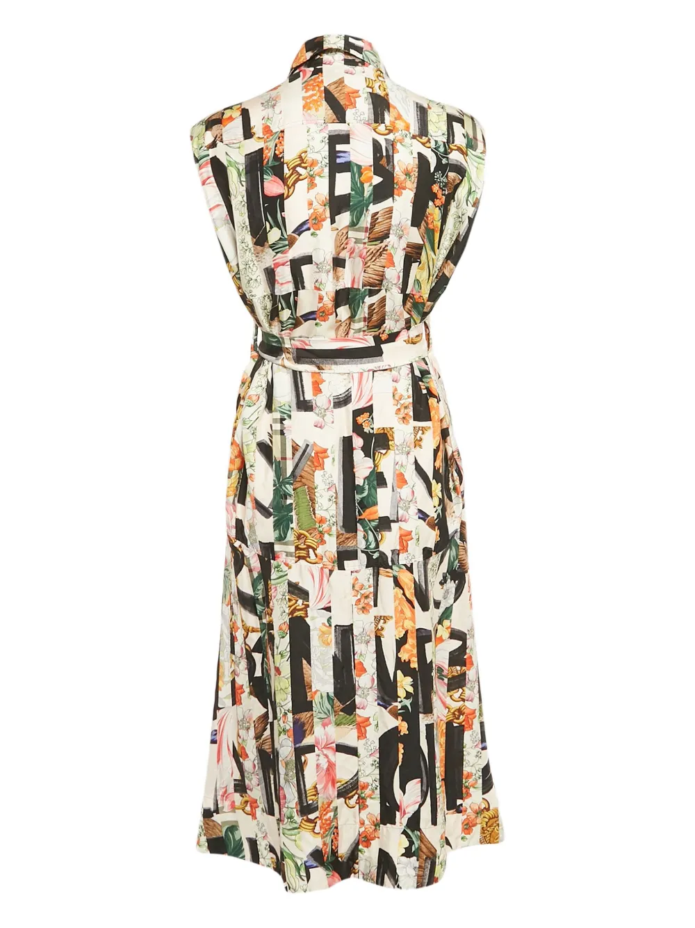 Burberry Pre-Owned floral-print silk dress | Image 2