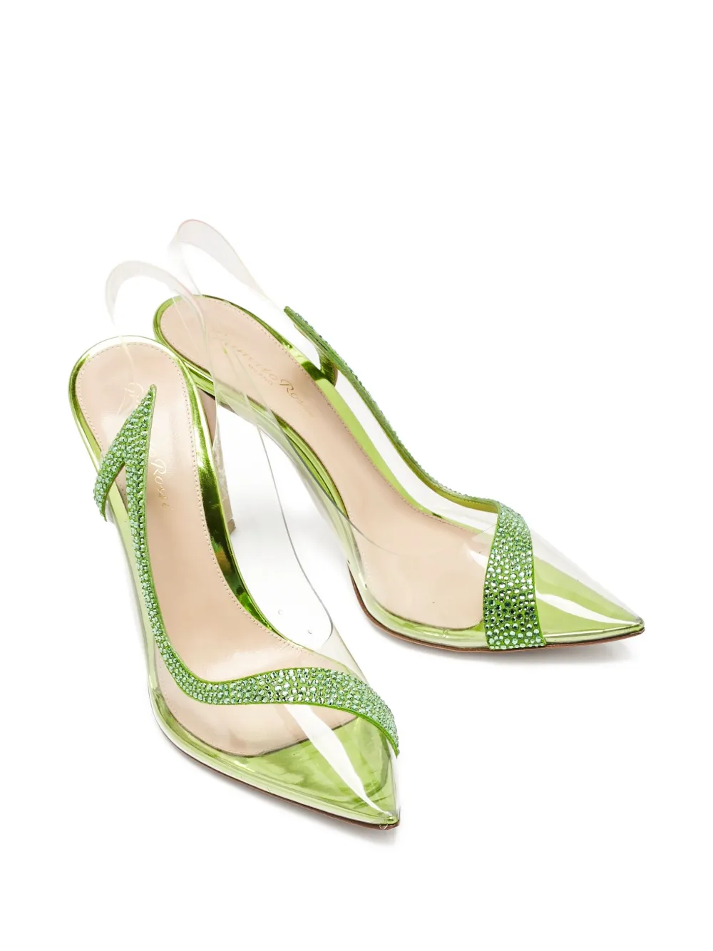 Gianvito Rossi 110mm rhinestone-embellished pumps | Heeled Pumps | Image 2