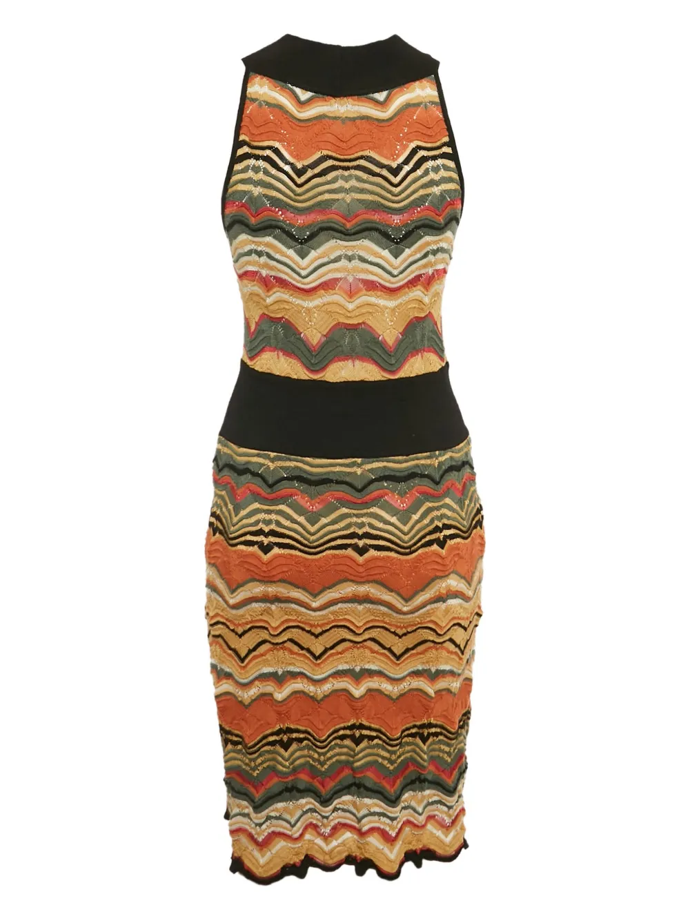 Missoni Pre-Owned chevron knit dress | Day Dresses | Image 2