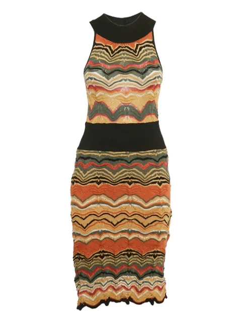 Missoni Pre-Owned chevron knit dress