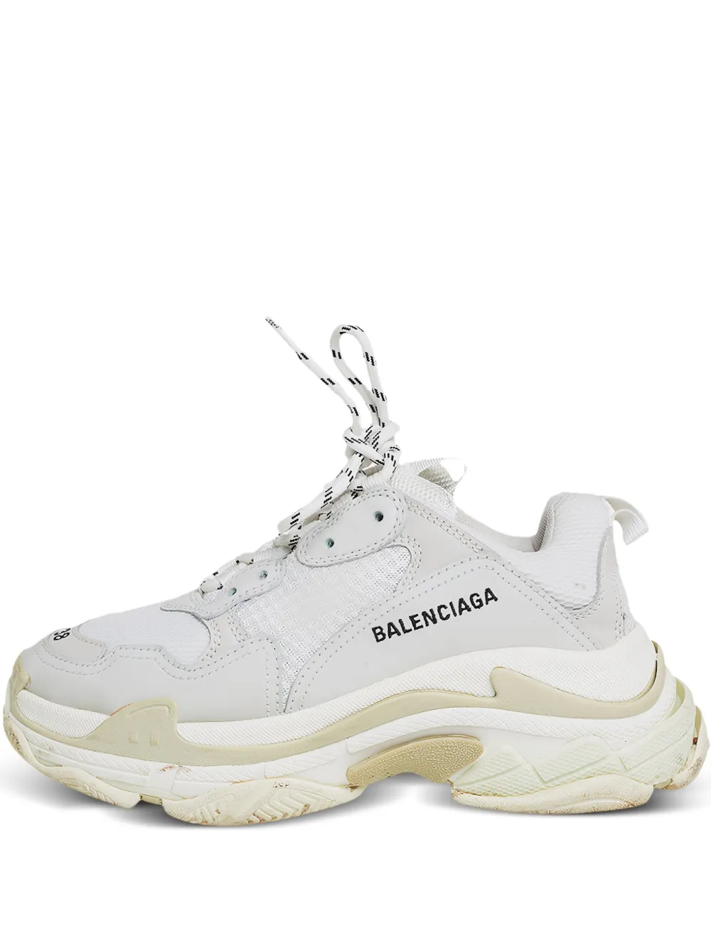Balenciaga Pre-Owned Triple S chunky-sole sneakers | White | Image 1