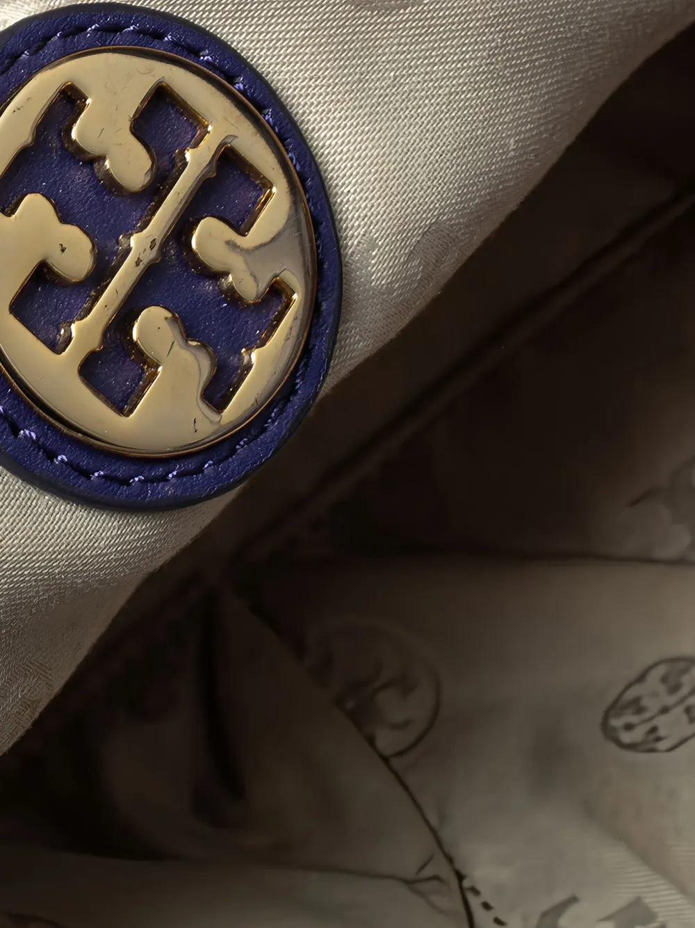 Pre-owned Tory Burch Hannah Leather Satchel Bag