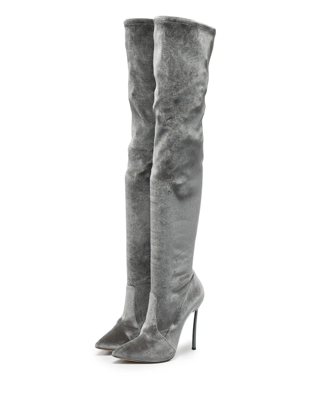 Casadei Vintage pre-owned 125mm thigh-high boots | Image 2