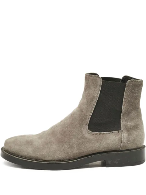 Tod's Vintage pre-owned suede Chelsea boots