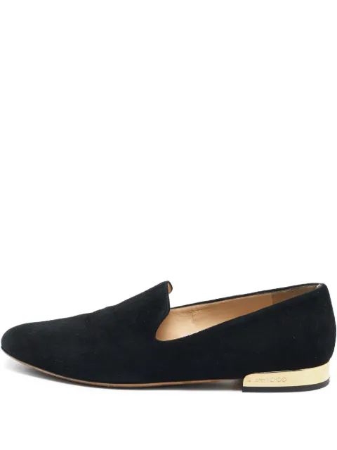 Jimmy Choo Pre-Owned mocasines de gamuza