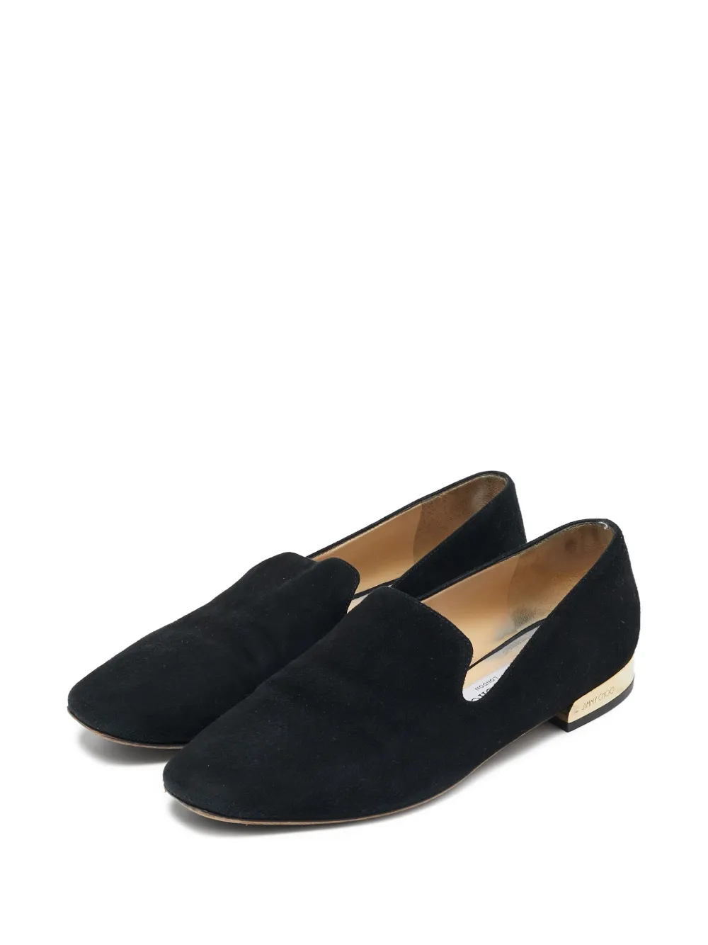Jimmy Choo Pre-Owned mocassins en daim | Image 2