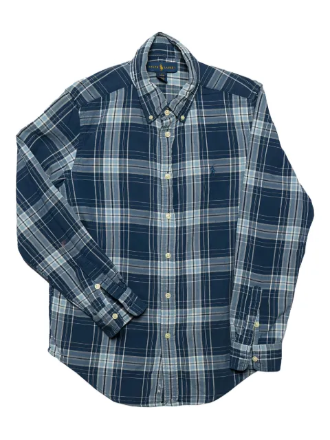 Polo Ralph Lauren Vintage pre-owned plaid button-up shirt