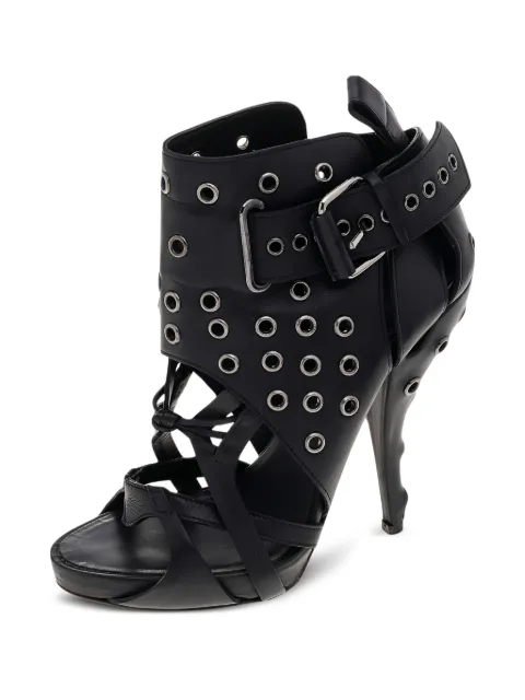 Givenchy Pre-Owned 130mm eyelet-embellished pumps