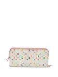 Louis Vuitton Pre-Owned monogram canvas zip-around wallet - White