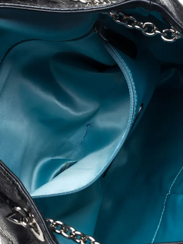 Coach Vintage Leather Tote Bag | Black | FARFETCH CA