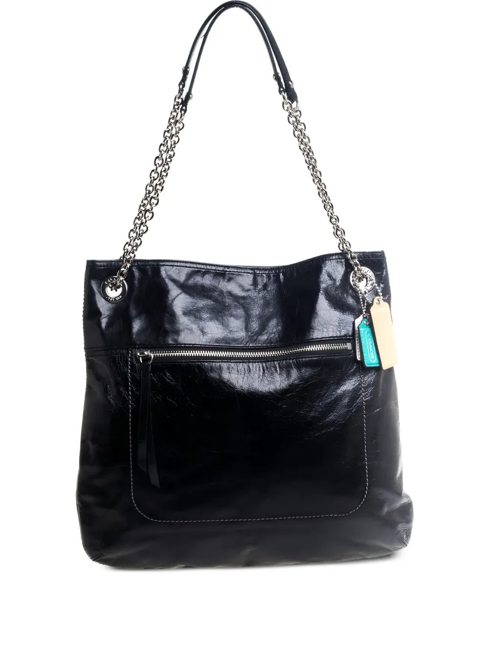 Coach Vintage leather tote bag - ブラック Coach Vintage leather tote bag - ブラック