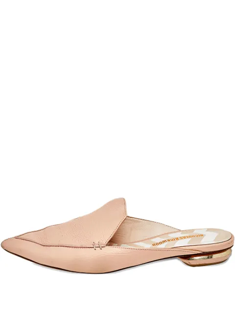 Nicholas Kirkwood pre-owned pointed-toe mules