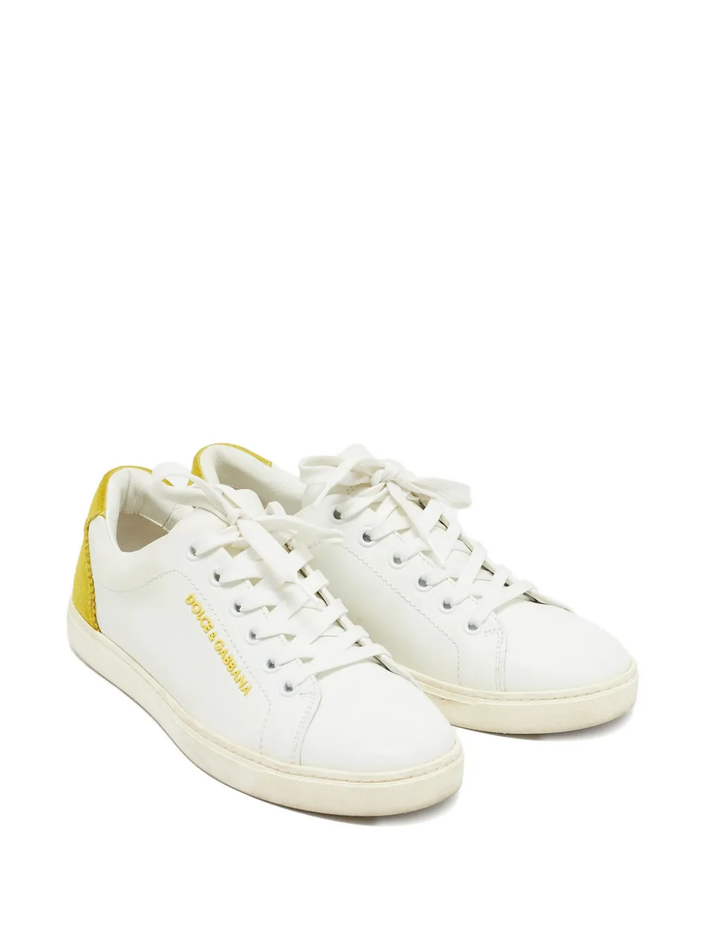 Dolce & Gabbana Pre-Owned suede leather sneakers | Image 2