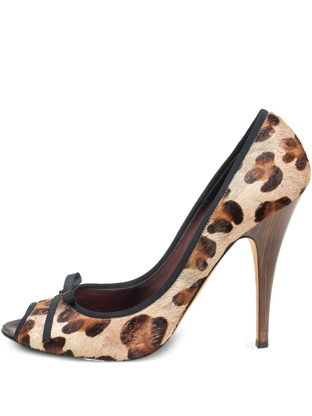 Giuseppe Zanotti Vintage レオパード パンプス 120mm - ブラウン Giuseppe Zanotti Vintage レオパード パンプス 120mm - ブラウン