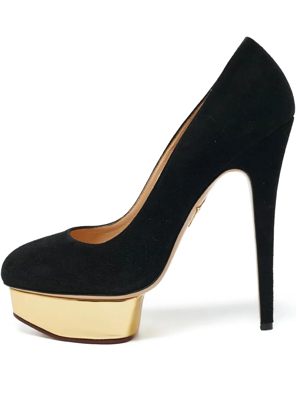 Charlotte Olympia pre-owned 160mm Dolly pumps | Black | Image 1