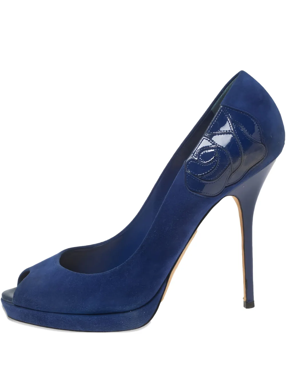 Christian Dior Pre-Owned プラットフォーム パンプス - ブルー Christian Dior Pre-Owned プラットフォーム パンプス - ブルー