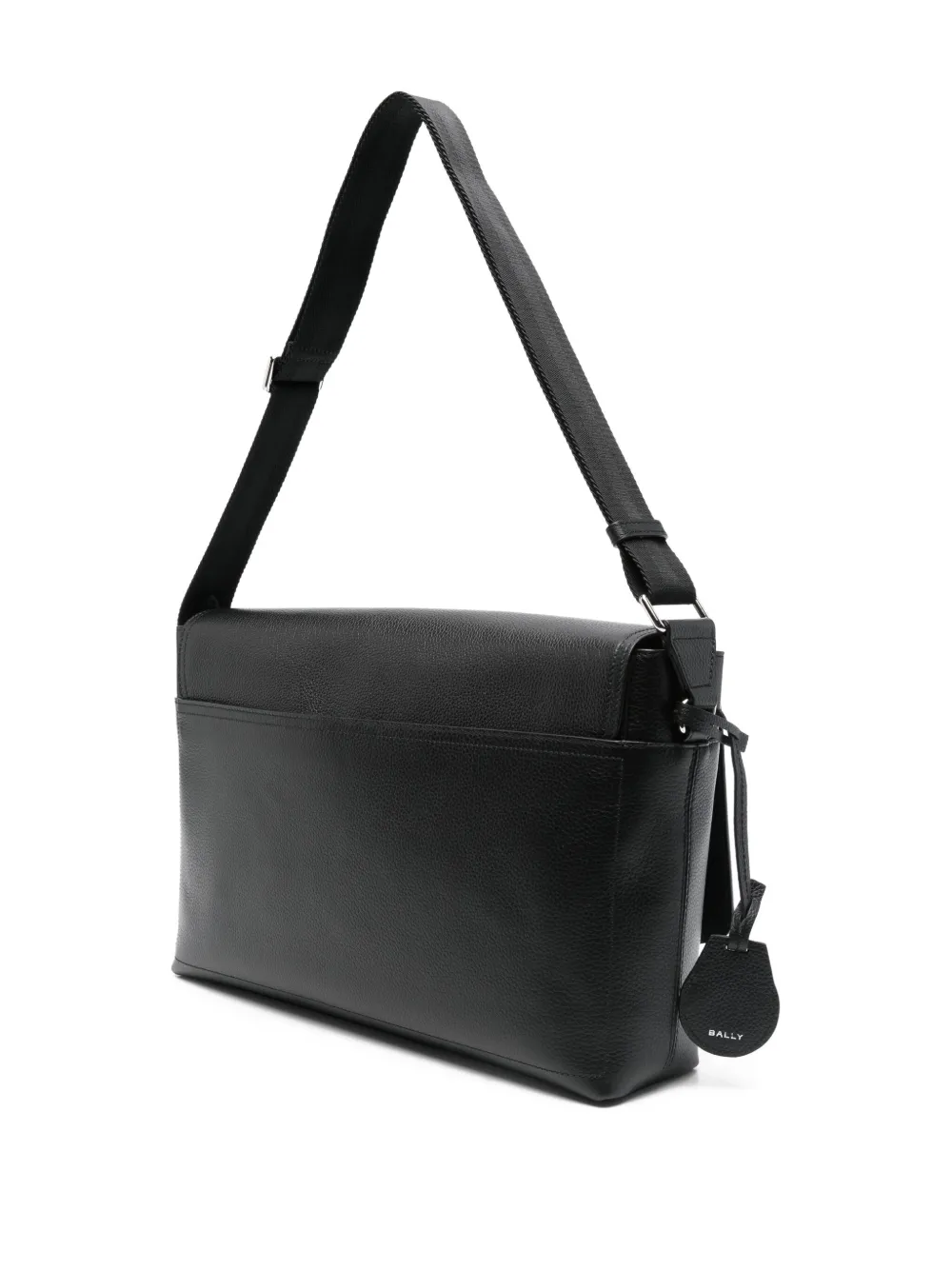 Bally Capitol leren messengertas Zwart