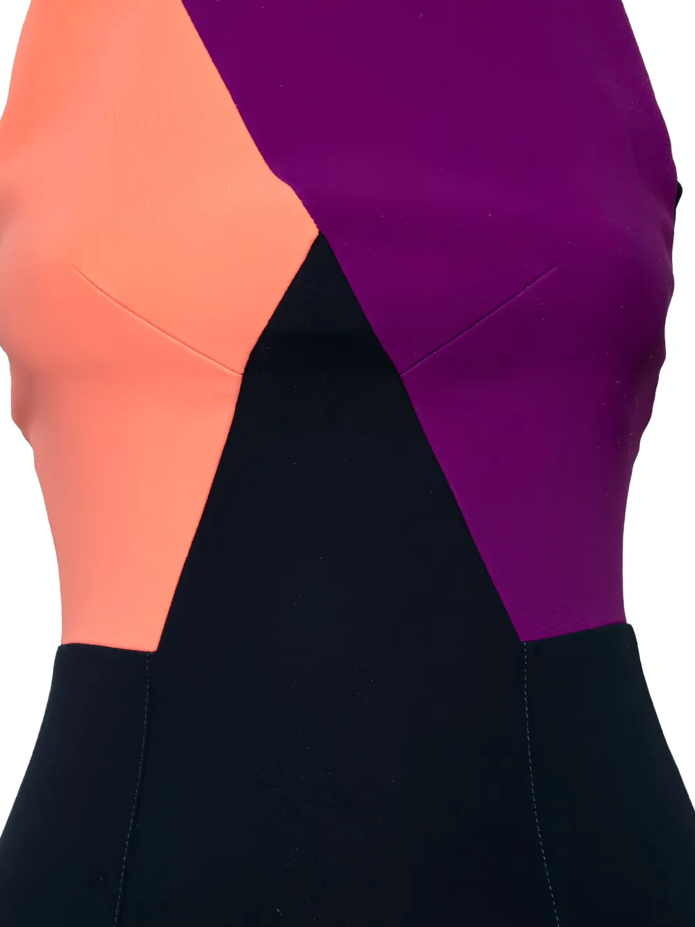 Roland Mouret pre-owned colour-block midi dress | Image 2