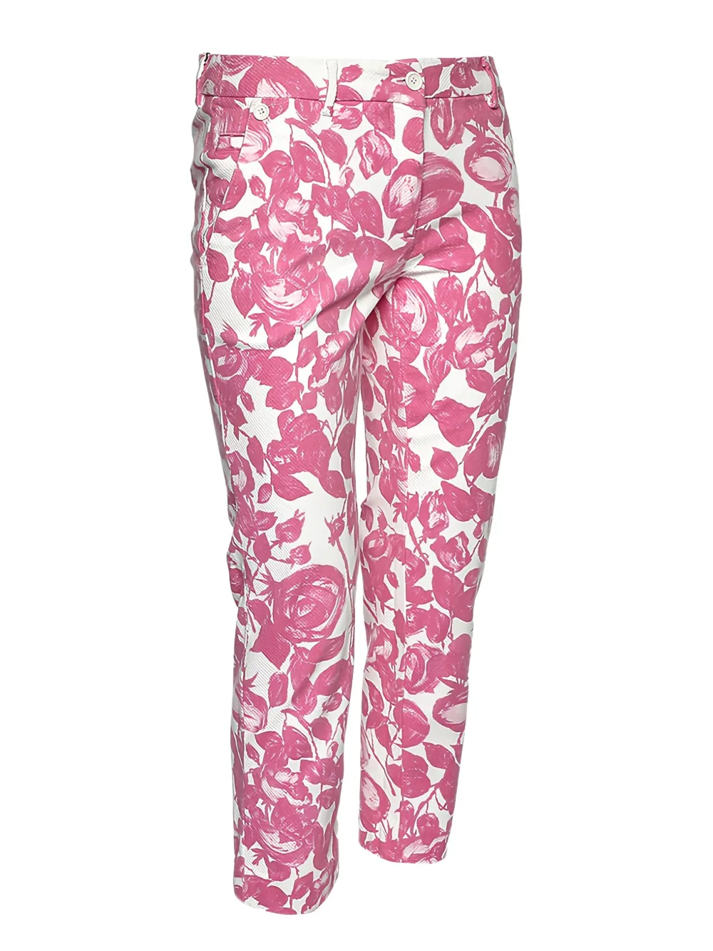 Dolce & Gabbana Pre-Owned floral-print cropped trousers | Image 2