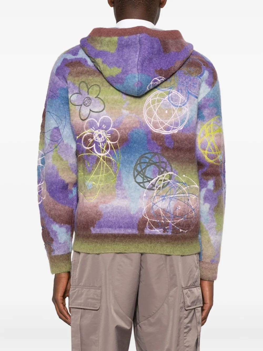 Kenzo X Futura 2000 Drawstring Hoodie In Multi