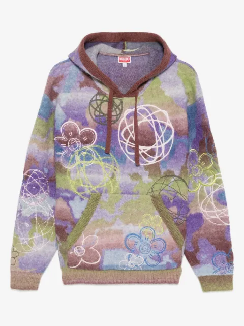 Kenzo x Futura 2000 drawstring hoodie