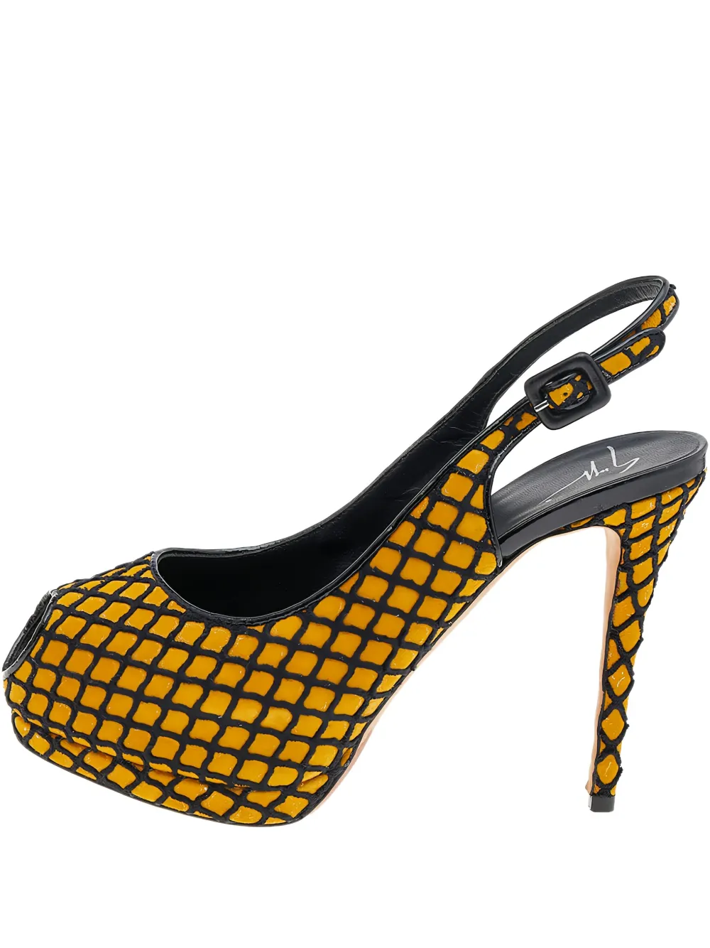 Giuseppe Zanotti Vintage 2023 120mm platform sandals - Giallo