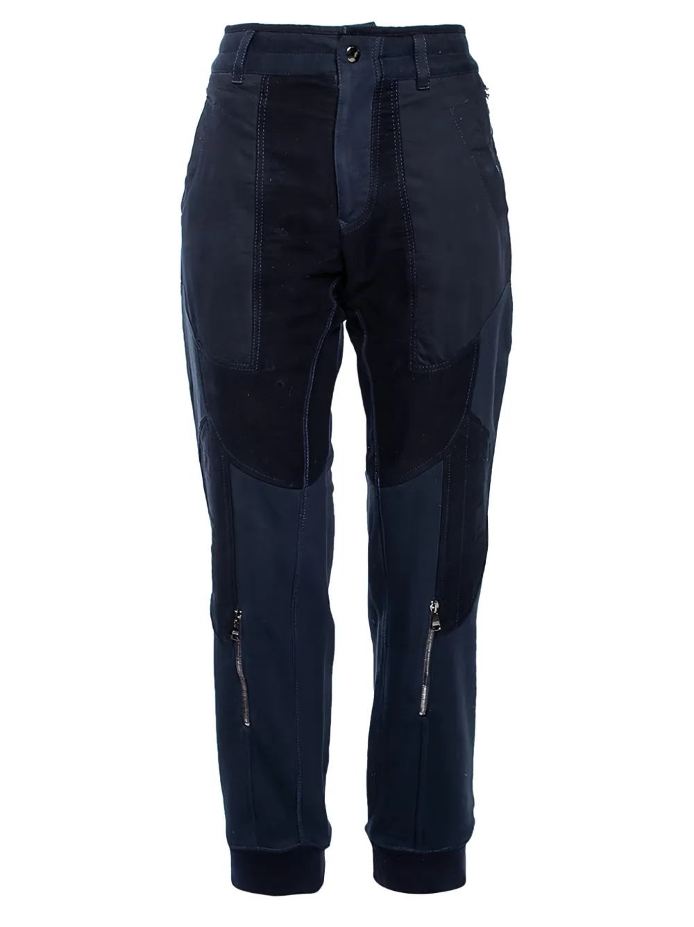 Dolce & Gabbana Pre-Owned Paneled Zip Trousers | Blue | Image 1